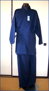 本藍染作務衣